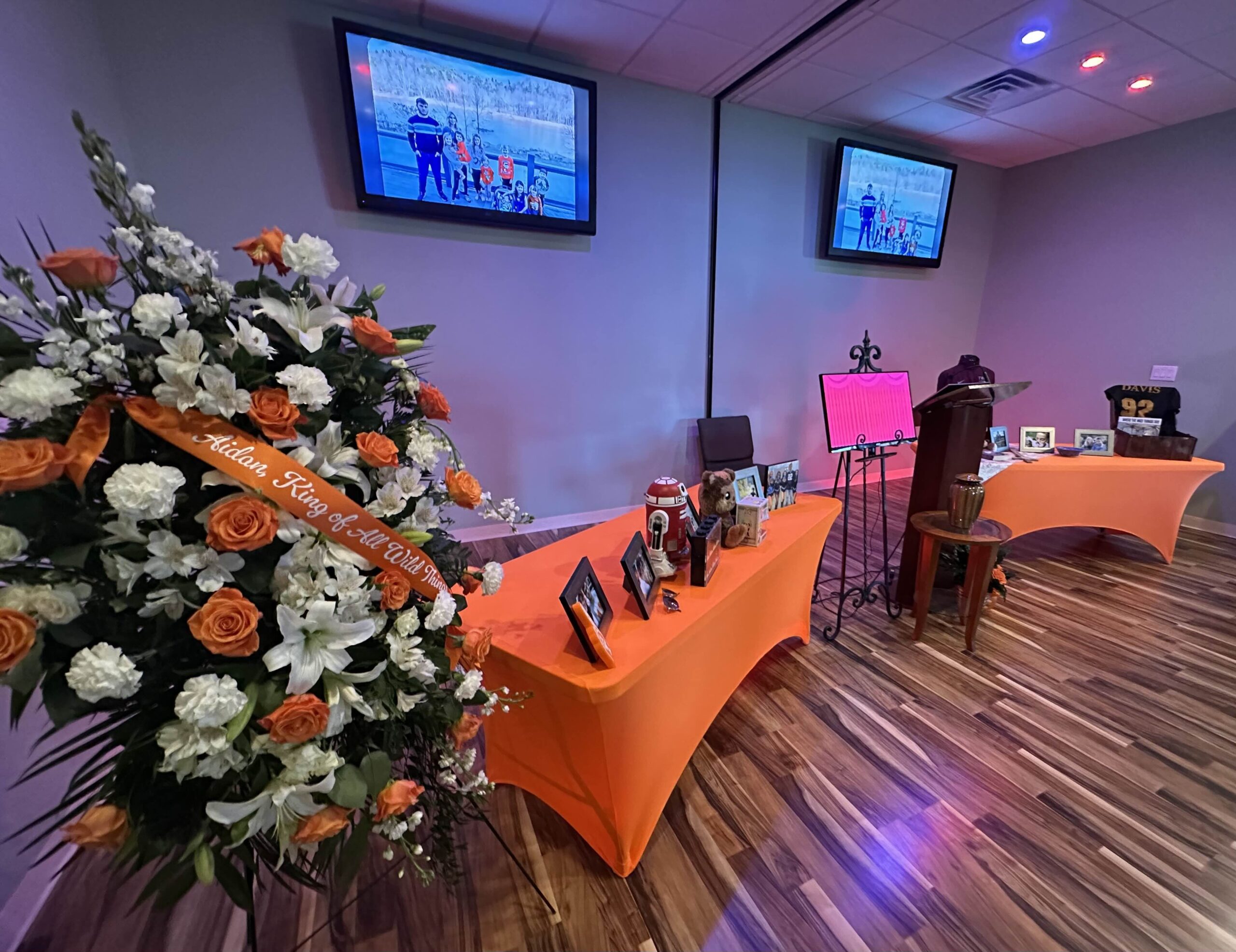 Trinity Memorial Funeral Home facility in Kingsport, Tennessee